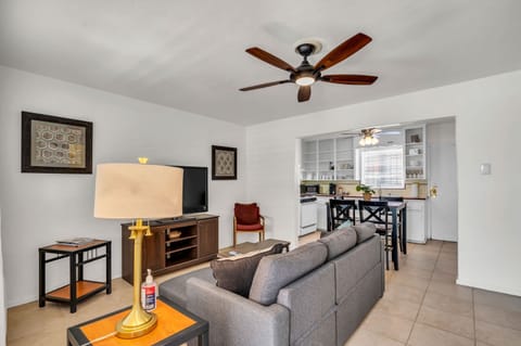 Stylishly designed for comfort, this living room feels like home