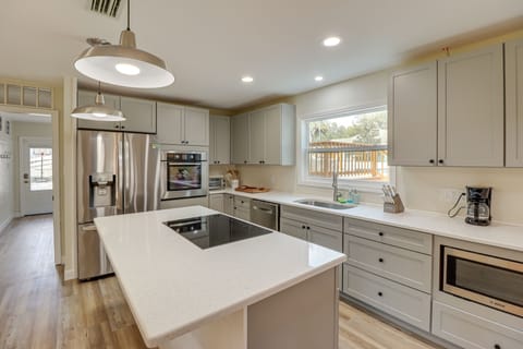 Kitchen | 1st Floor | Drip Coffee Maker | Toaster Oven | Cooking Basics