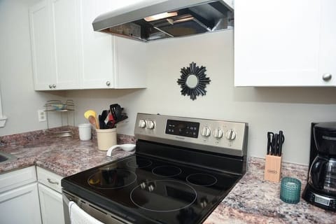 Cook all of your meals here with everything you need!