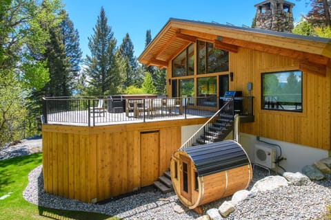 Front Deck / Sauna