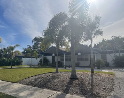 Front of the house
