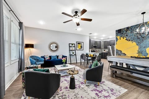 Step into a haven of comfort and style in our meticulously curated living room, where plush seating takes center stage for the ultimate relaxation experience.