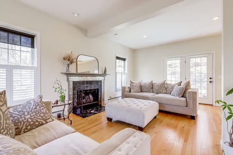 Mystic Vacation Rental | 3BR | 2.5BA | 2,000 Sq Ft | Stairs Required