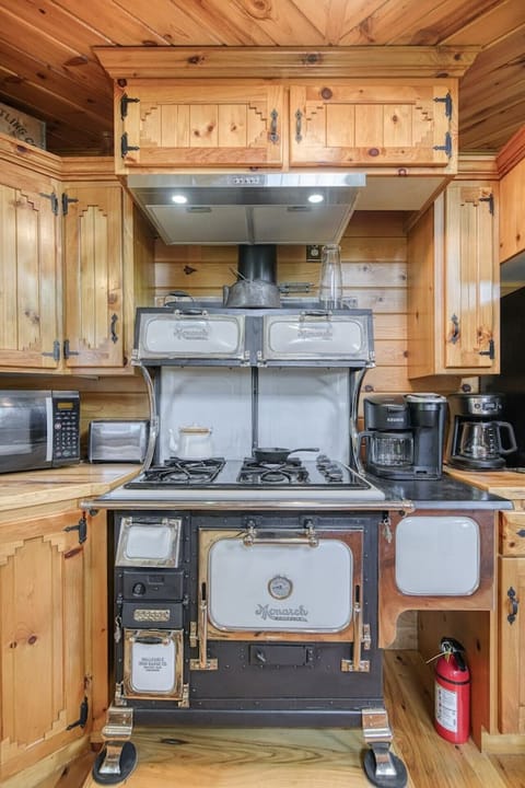 Rustic vintage stove