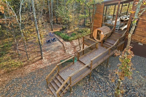 Have a sauna session to relax and recharge