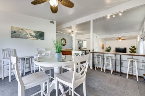 Dining Area | Dishware/Flatware Provided | Access to Private Patio