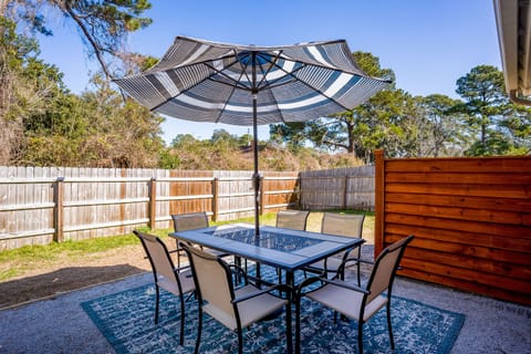 6 foot fence, privacy and yard currently in progress with landscaping and grass