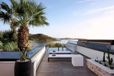 Enjoy wonderful sea views from the pool and everywhere you stand!