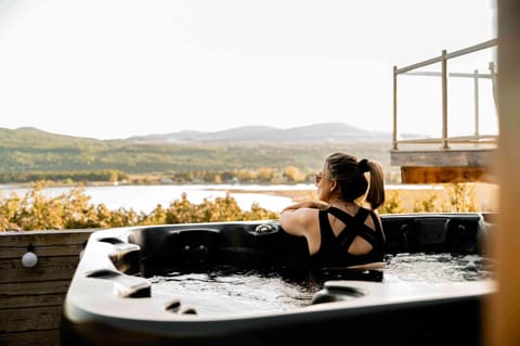 Golden hour dips, where the river meets your gaze.