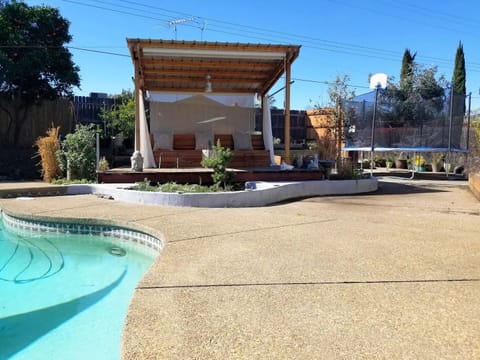 Enjoy resort relaxation and family fun in the backyard