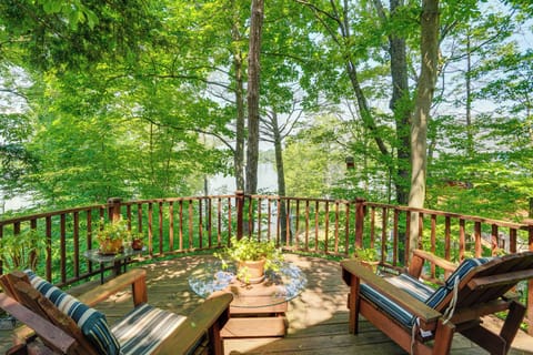 Lakefront Deck | Water & Mountain Views