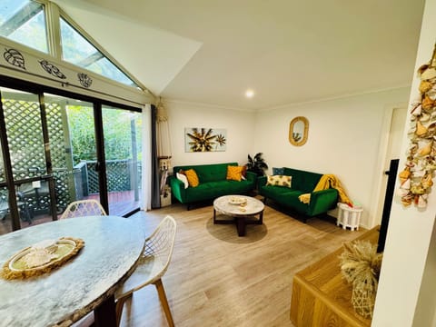 Open plan living / high ceiling