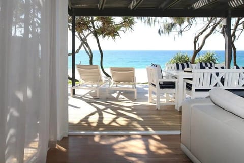 Beach & ocean views from the deck.