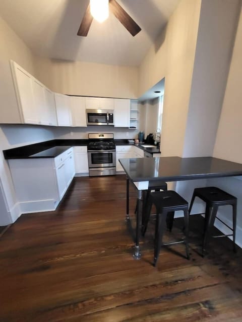 Fully remodeled kitchen.