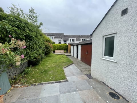 At the rear of the property you can find a spacious patio and garden area