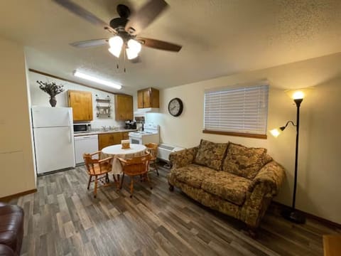 Living room & kitchen