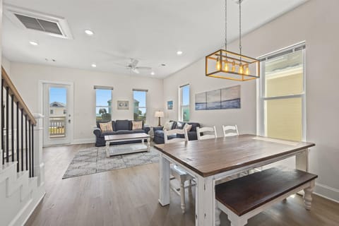Open concept living space