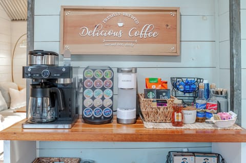 Grab a hot drink from the coffee bar w/ a Ninja Coffee/Espresso System & Keurig