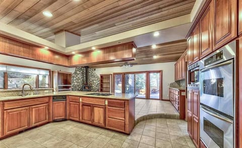 Custom Kitchen with Double Oven