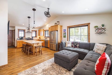 Open floor plan for the whole family to gather