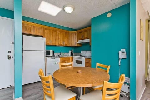 First unit kitchen and dining area