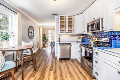 Updated appliances allow you to cook in comfort.