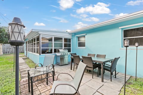 Outdoor space for family BBQs, creating cherished memories together.