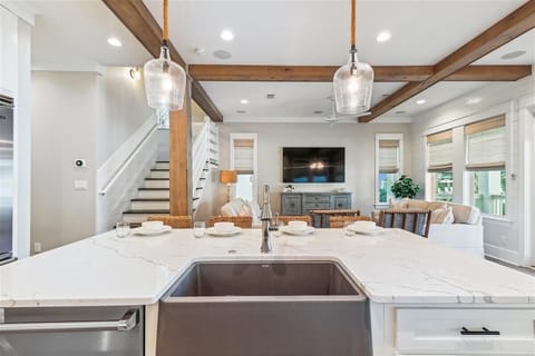 Open Concept First Floor Living Spaces