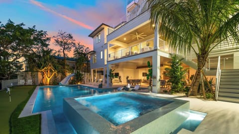 Rear Elevation - Siesta Sun Sets - Water Slide - Resort Style Pool - Multi-Sport Court - Mini Golf