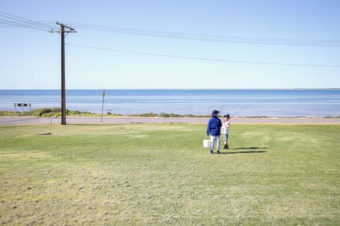 Go fishing out the front or at the jetty