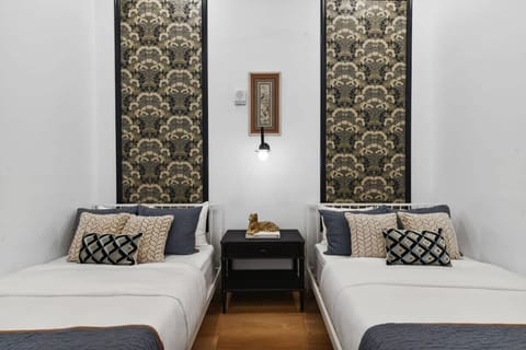 Bedroom 2 | Two Full Beds | Suite 101 First Floor