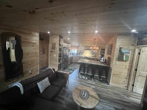 Livingroom looking into kitchen