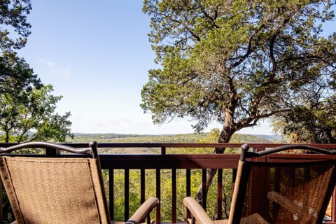 Enjoy your morning or evening beverage while relaxing in your private space