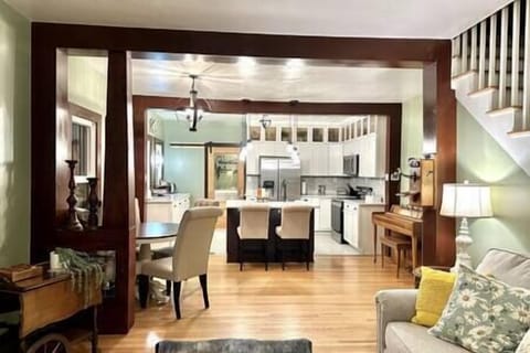 View of Kitchen from Front Room