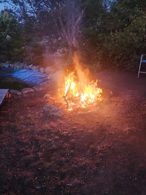 Firepit at the Margurita Bar