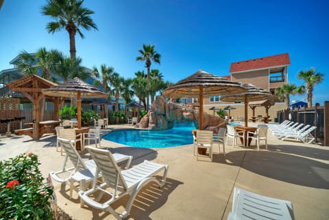 Resort-style living at the shared pool.