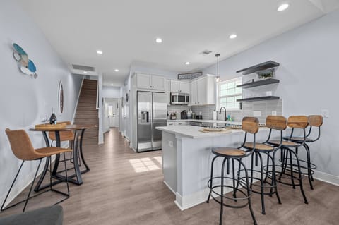 Fully stocked kitchen with state of the art appliances.  