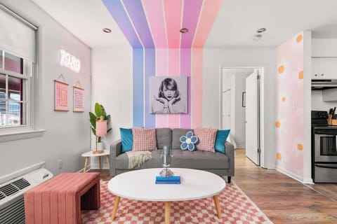 Enjoy some downtime between exploring the city in our comfortable living room