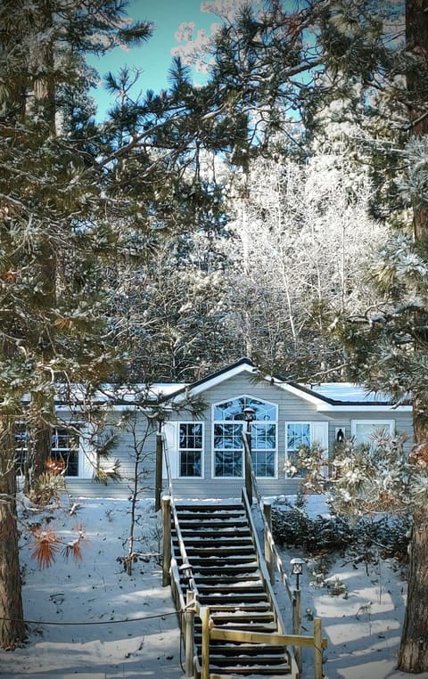 Front view from Bass Lake