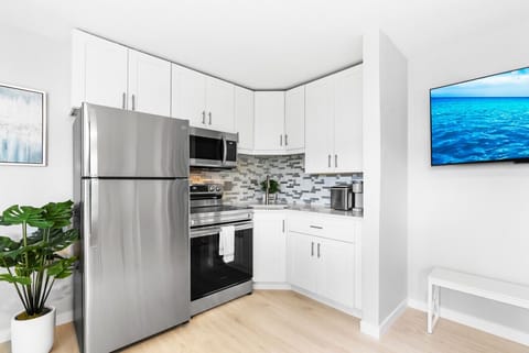 Oven, stove, microwave, toaster, icemaker, coffee makers