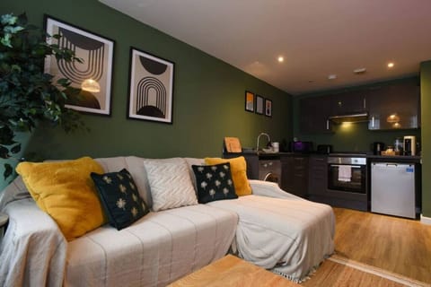 Living room and Kitchen