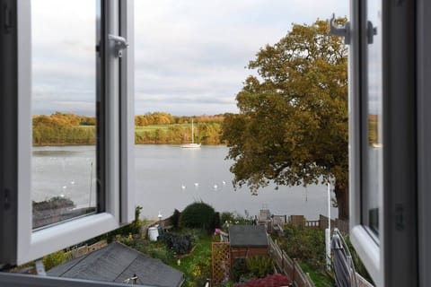 Overlooking the water