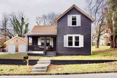 Exterior front of the house