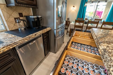 Two Keurig multistream coffee makers