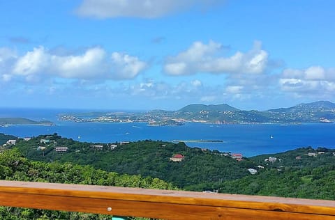 View from the villa.