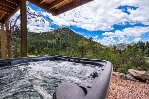 Beautiful views from your hot tub.