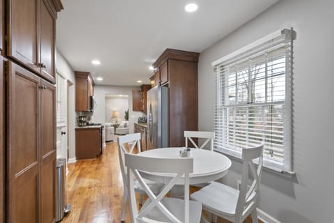 Plenty of pantry space in kitchen