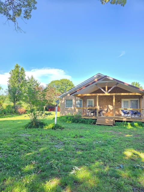 A very peaceful setting . Exit on right off Primary bedroom.  Left is antique rm