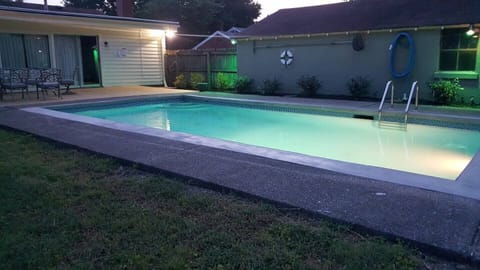 Pool and yard 