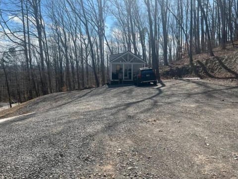 Plenty of parking for a boat